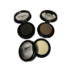 Joe Blasco Cosmetics 3 Piece Matte Eyeshadow Dark Bluff, Green Genie & Onyx .05o